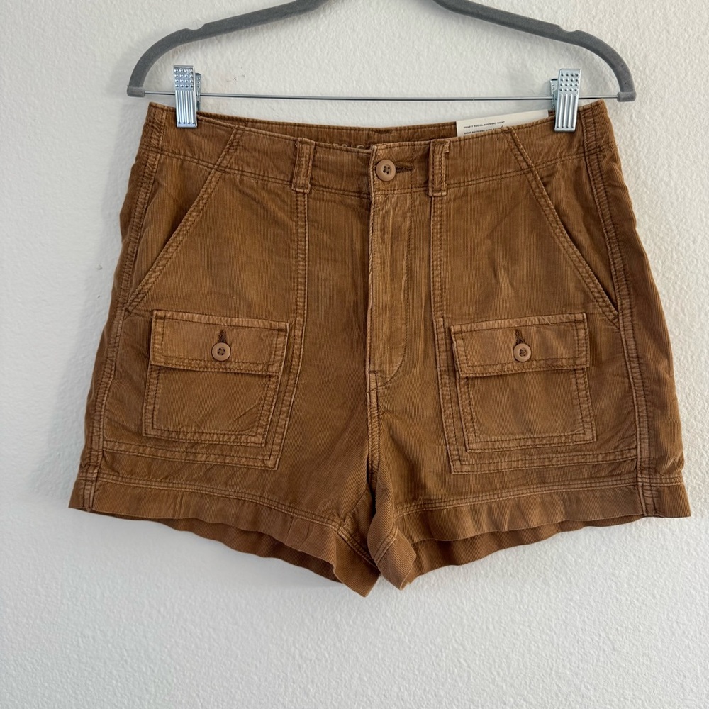 American Eagle Outfitters High Waist Tan Shorts